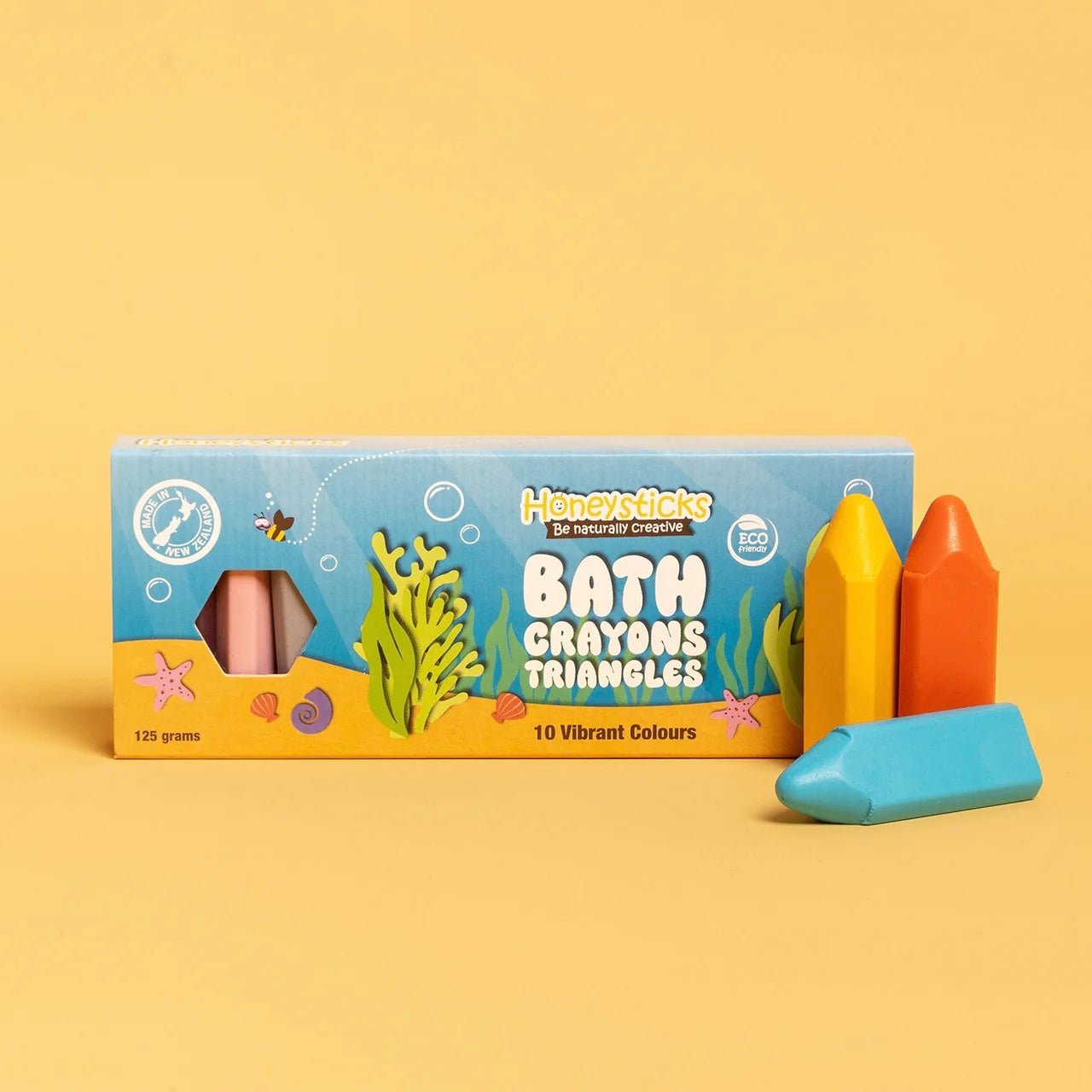 Honeysticks - Triangle Bath Crayons - The Flower Crate