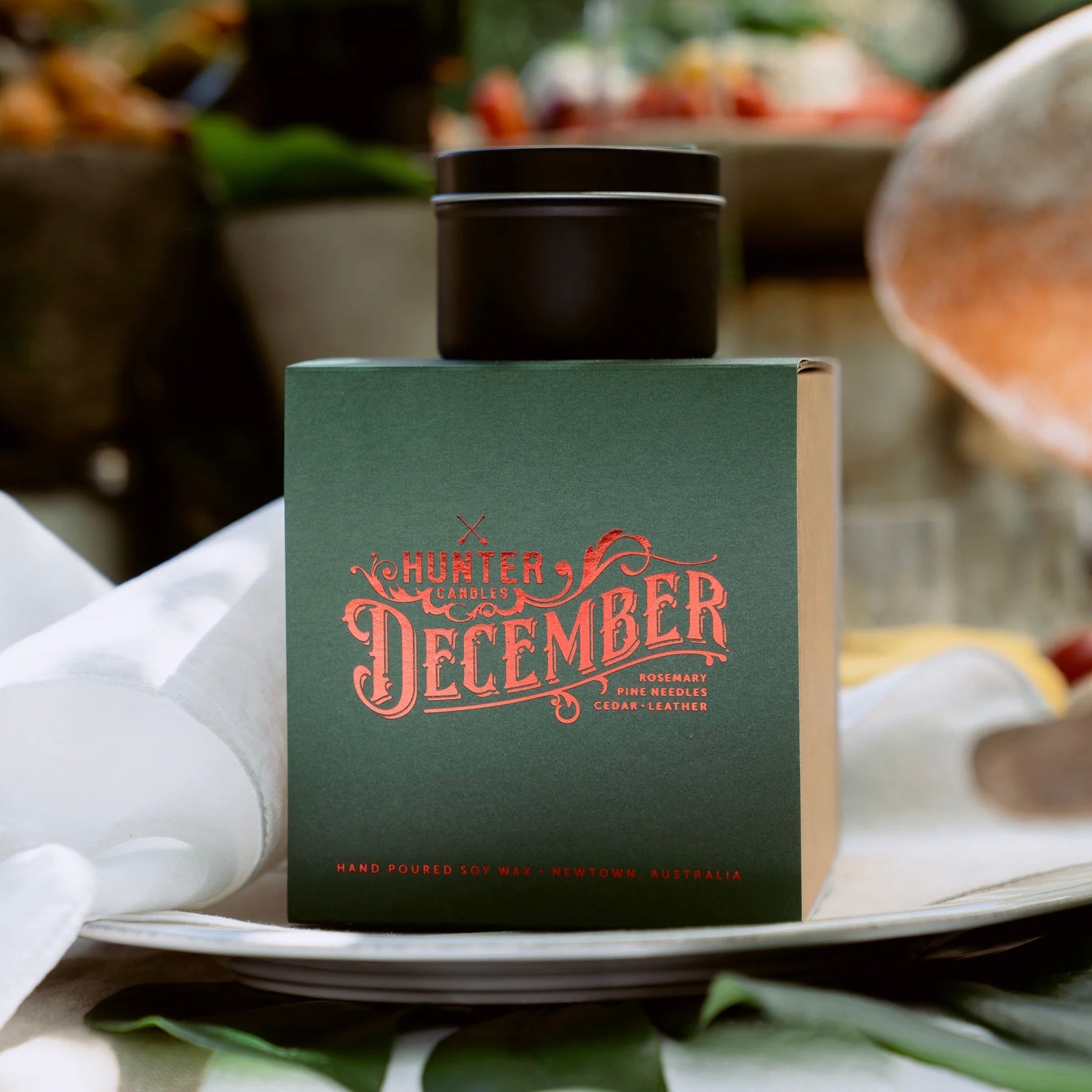 Hunter Candles - December - The Flower Crate