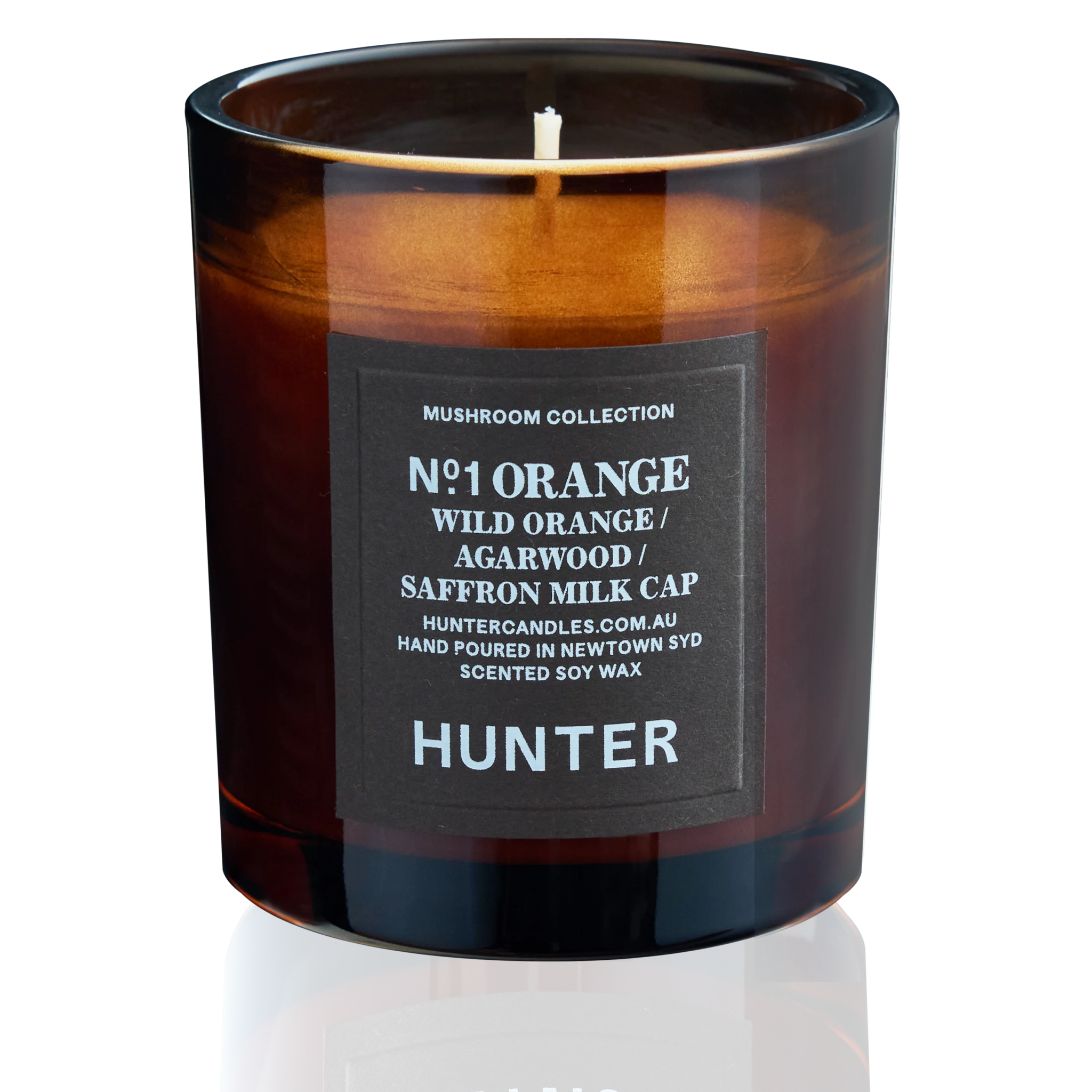 Hunter Candles - No.1 Orange - The Flower Crate