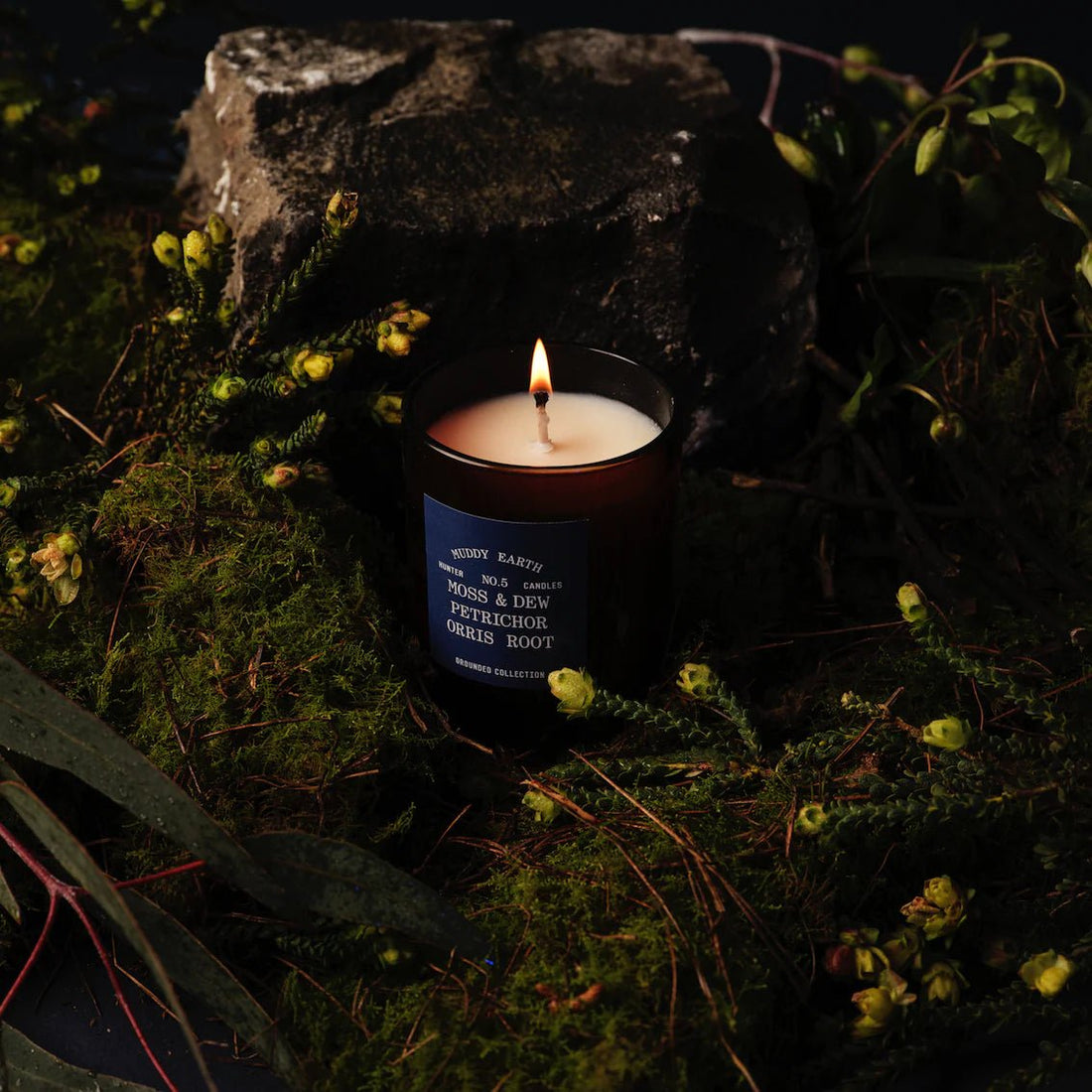 Hunter Candles - No.5 Muddy Earth - The Flower Crate