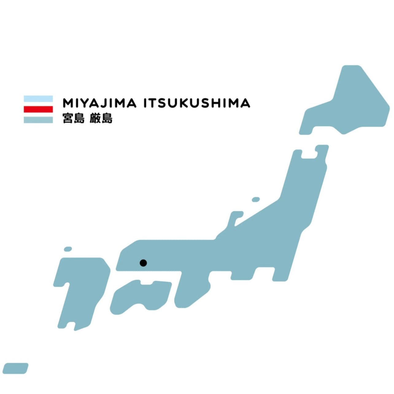 Inoue x Kozakikaku - Miyajima Itsukushima Bracelet/Hair Tie Set - The Flower Crate