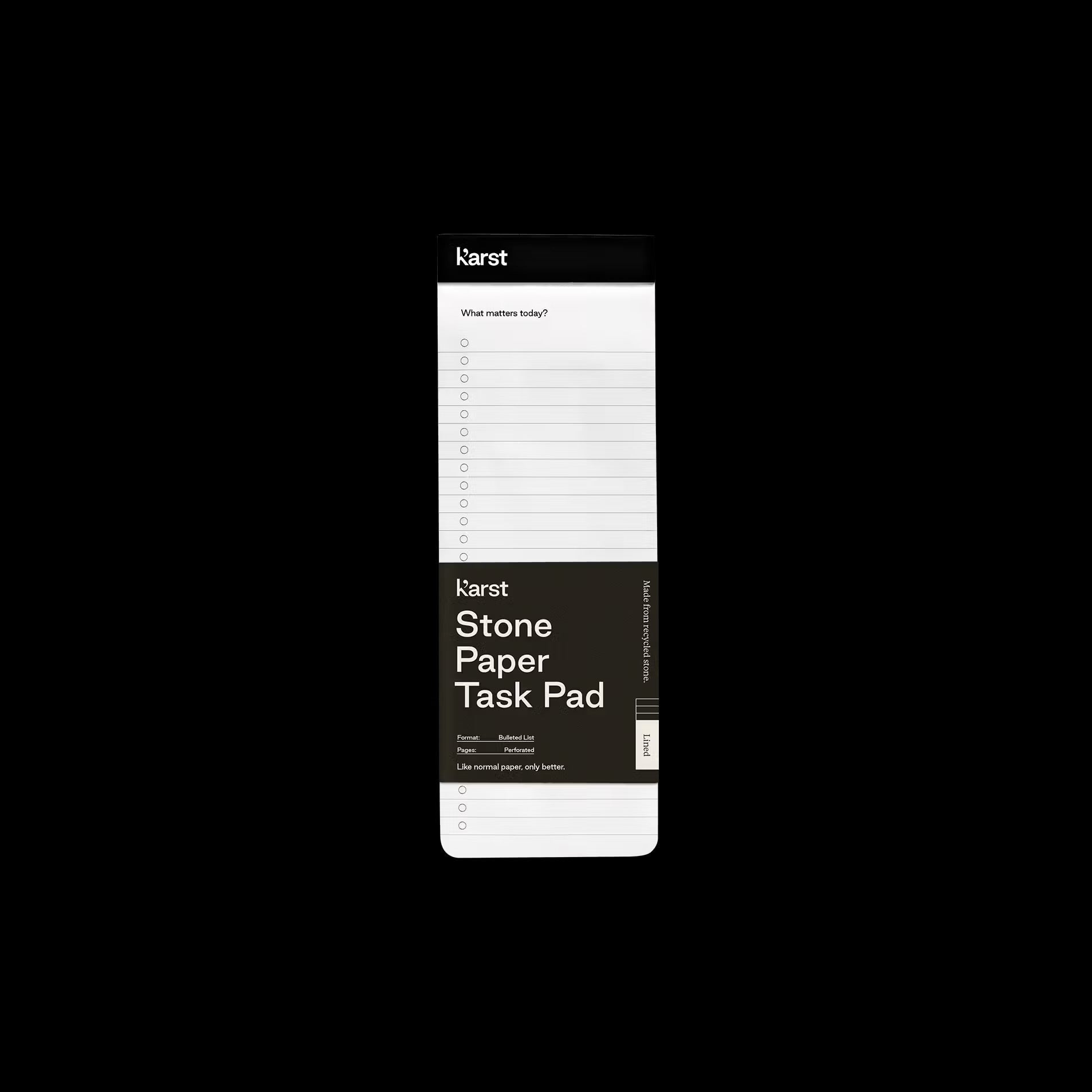 K’arst - Stone Paper Task Pad - The Flower Crate