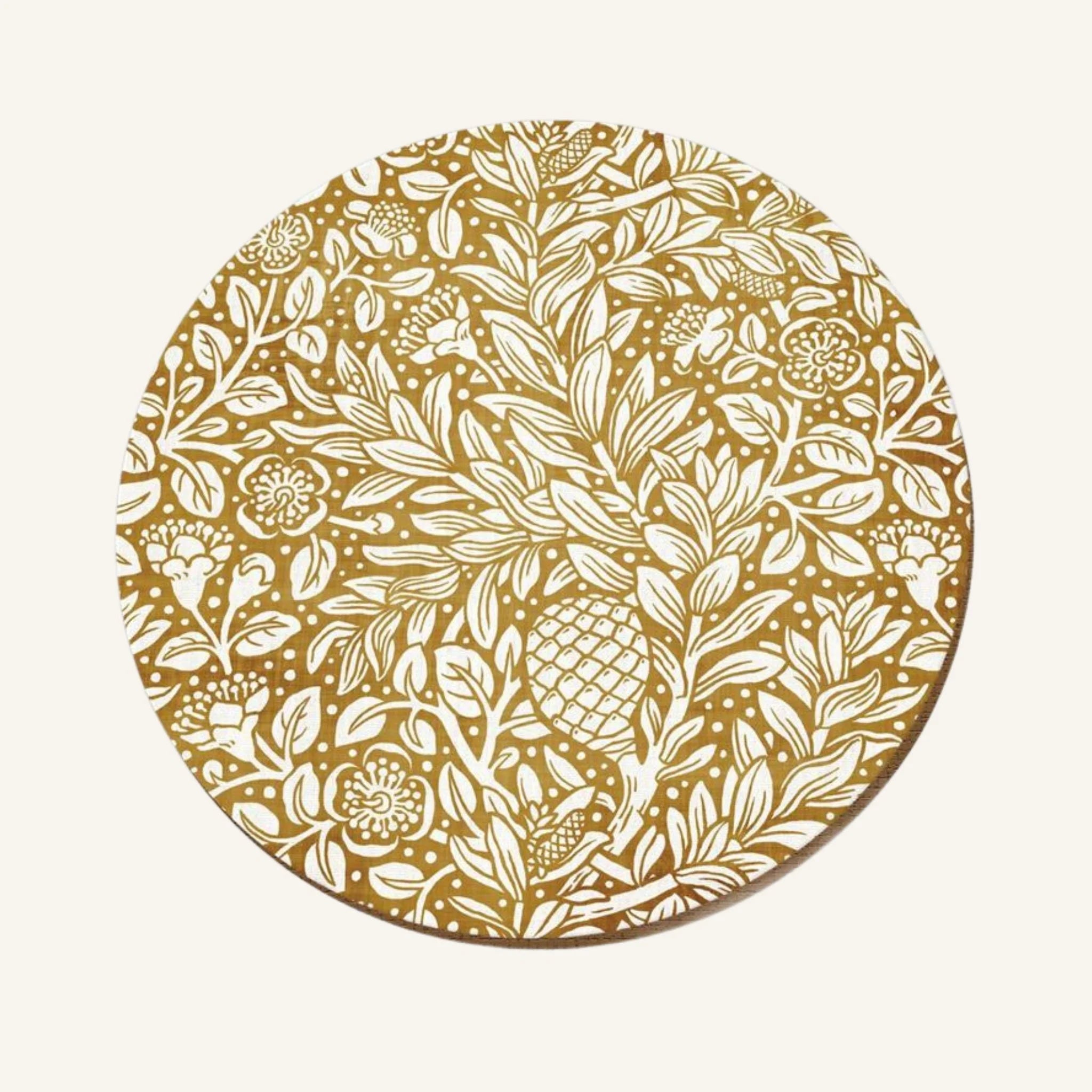 Kauri & Ramarama Round Placemat - The Flower Crate