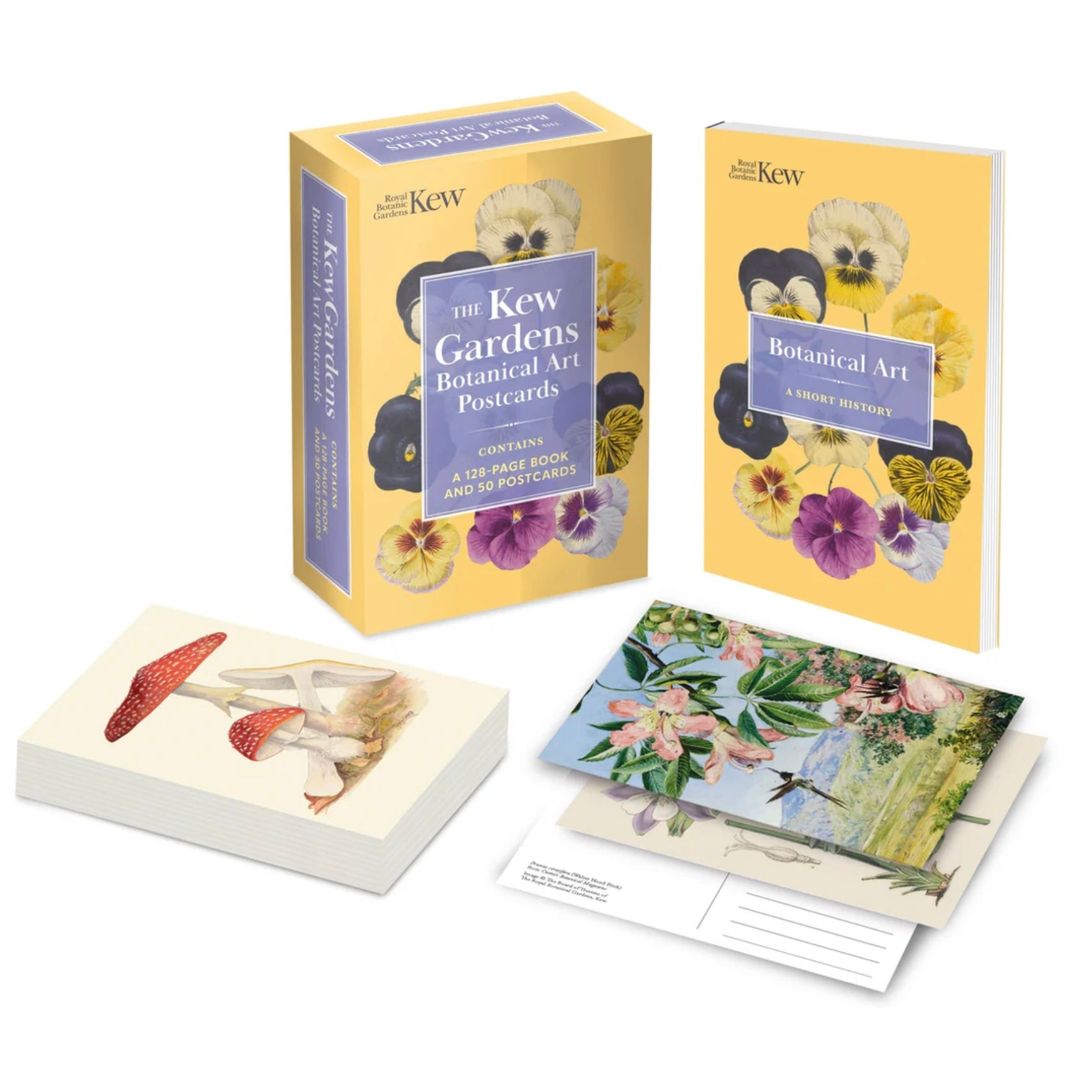 Kew Gardens Botanical Art Postcards - The Flower Crate