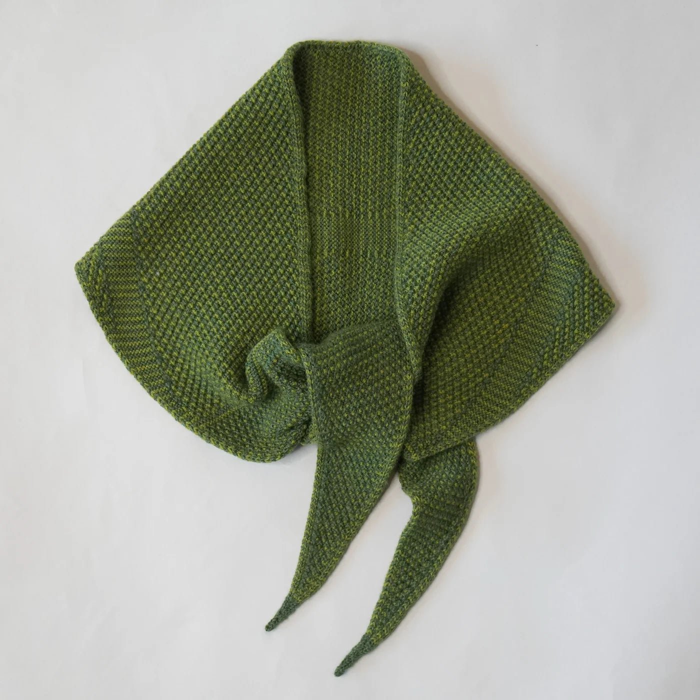Knit Shepherd - Merino Taranaki Neckerchief, Totara - The Flower Crate