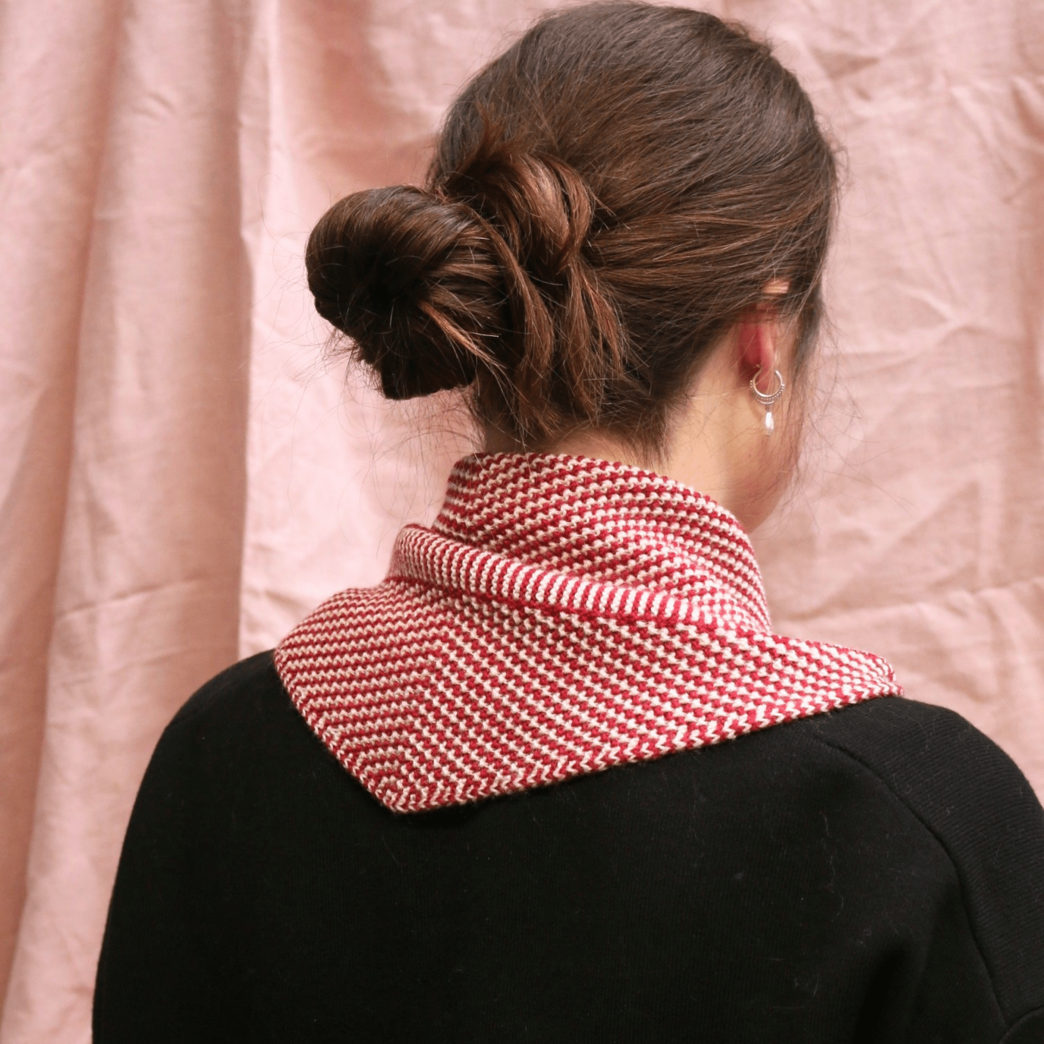 Knit Shepherd - Merino Waitaha Neckerchief, Rata - The Flower Crate