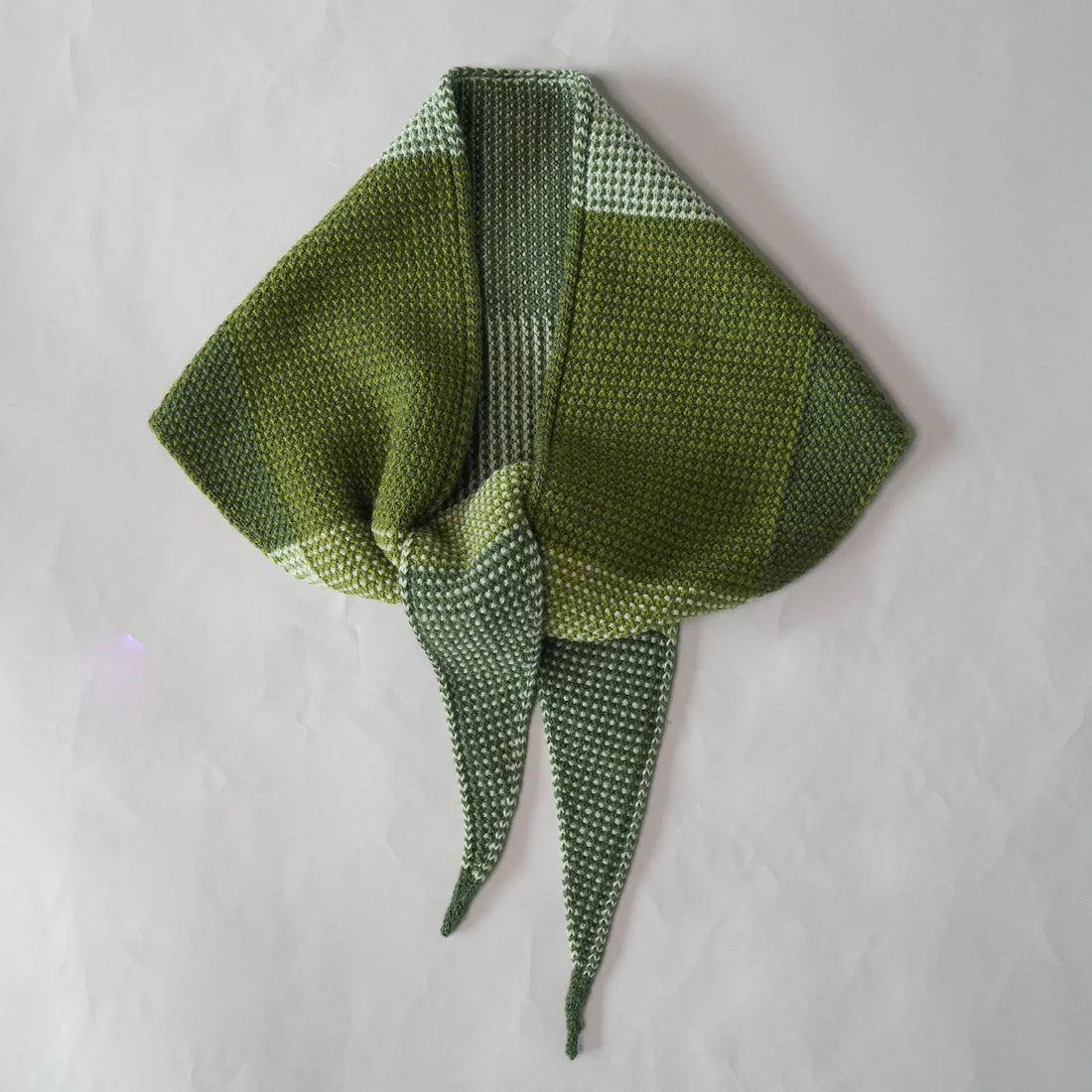 Knit Shepherd - Merino Waitaha Neckerchief, Totara - The Flower Crate