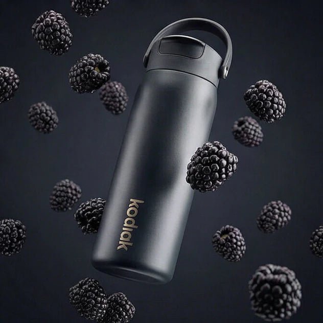 Kodiak - Impact Insulated Drink Bottle, Black Moon - The Flower Crate