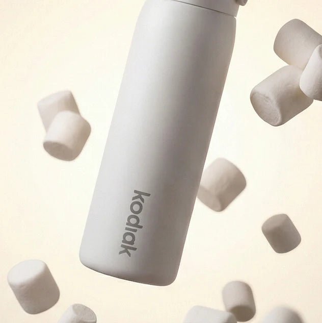 Kodiak - Impact Insulated Drink Bottle, White Mist - The Flower Crate