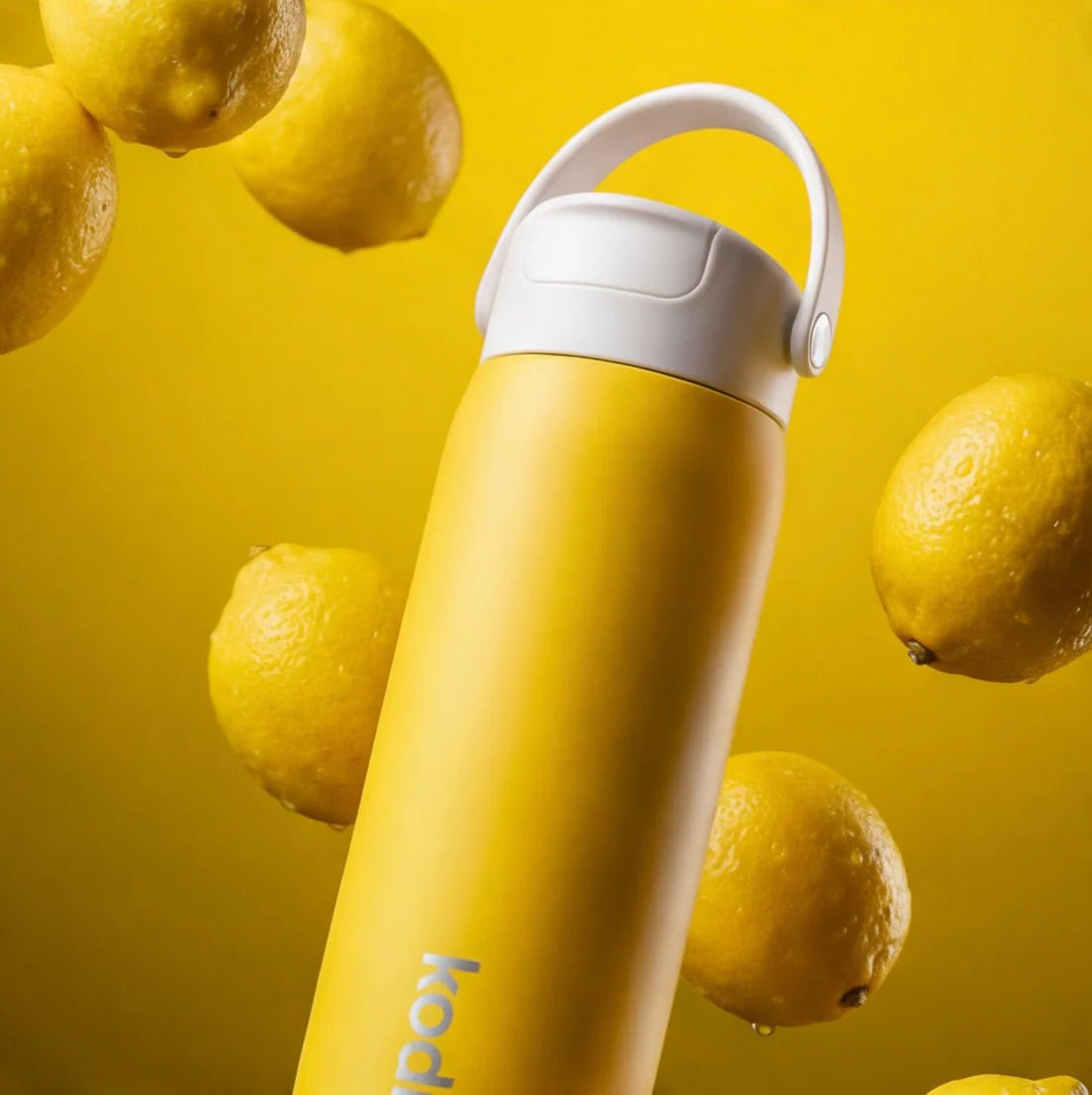 Kodiak - Impact Insulated Drink Bottle, Yellow Noa - The Flower Crate