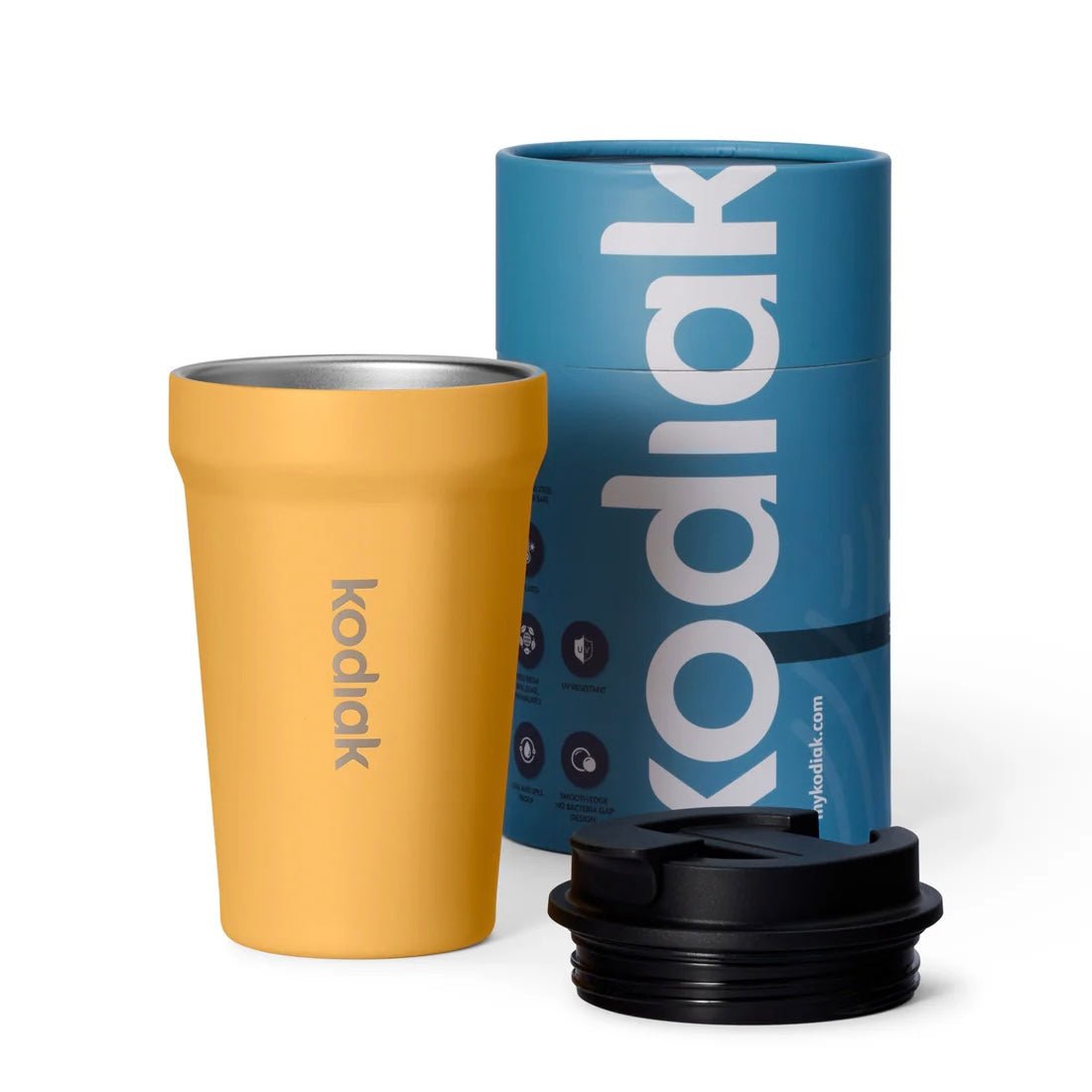 Kodiak - Impact Insulated Drink Cup, Yellow - The Flower Crate