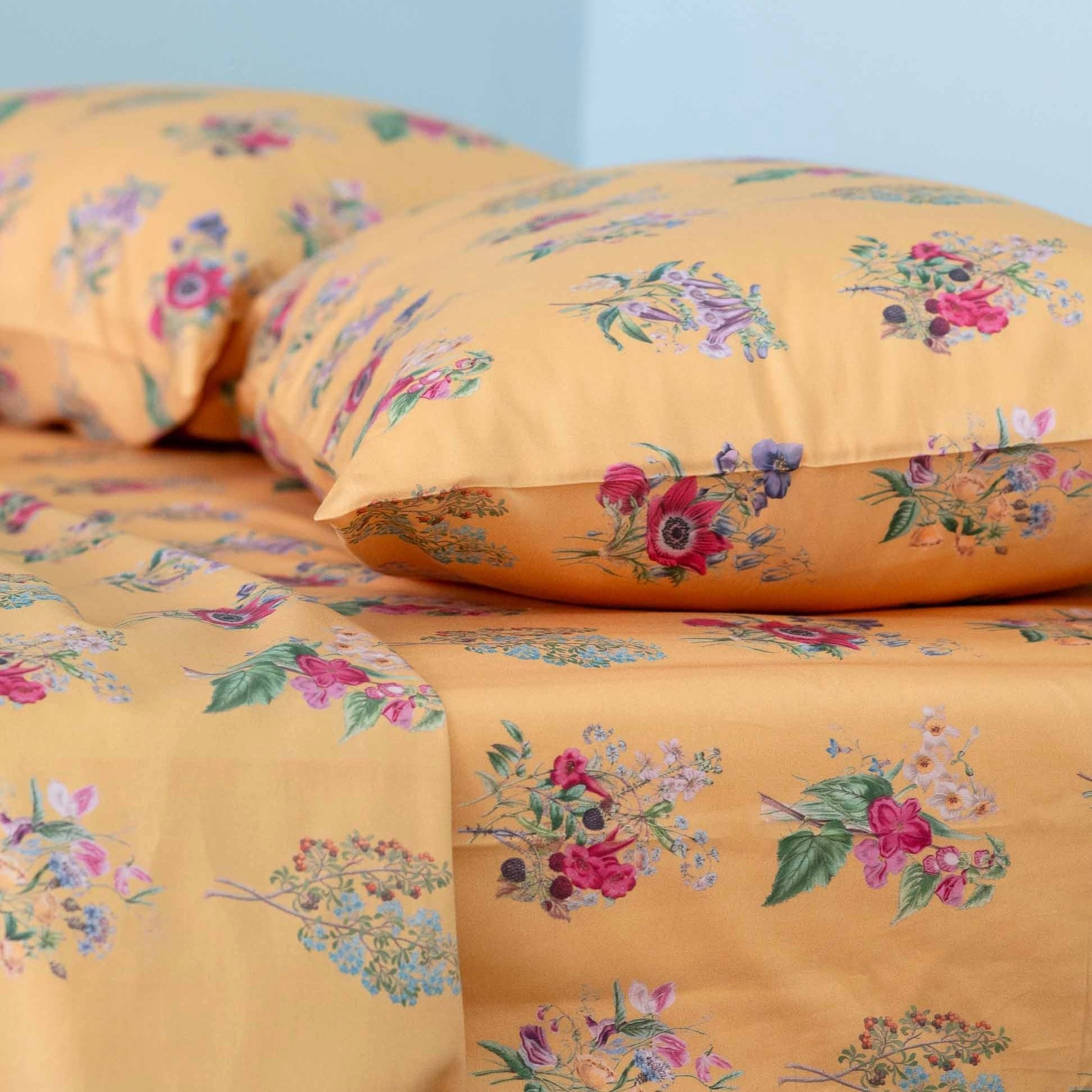 Lazybones - Summerland Sheet Set, King - The Flower Crate