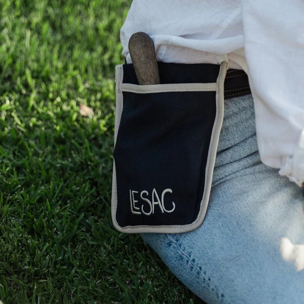 Le Sac - Navy Garden Tool Belt - The Flower Crate