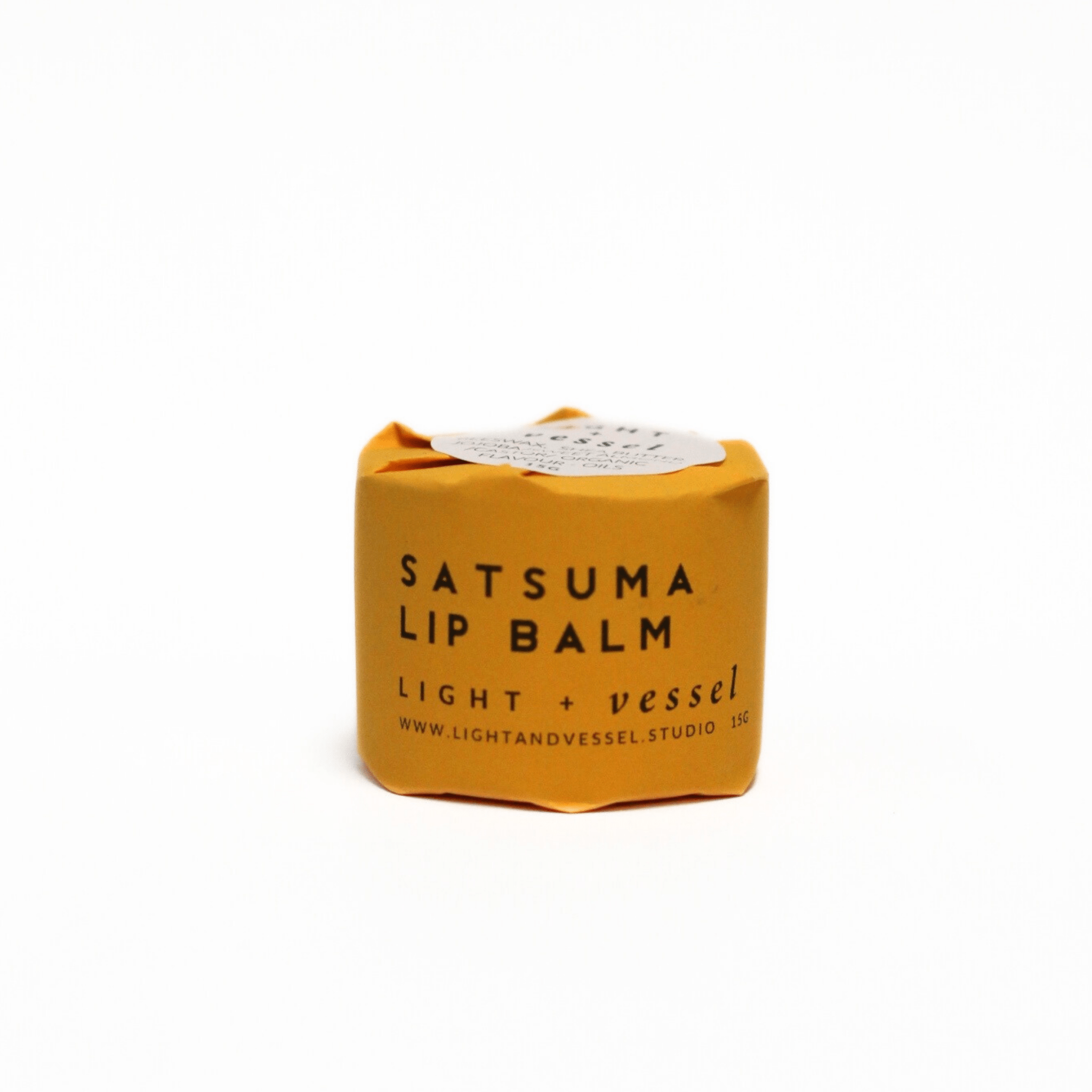Light & Vessel - Lip Balm Pottle - The Flower Crate