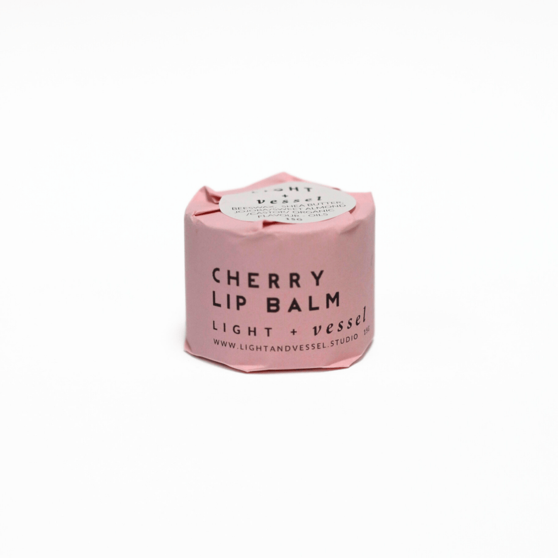 Light & Vessel - Lip Balm Pottle - The Flower Crate