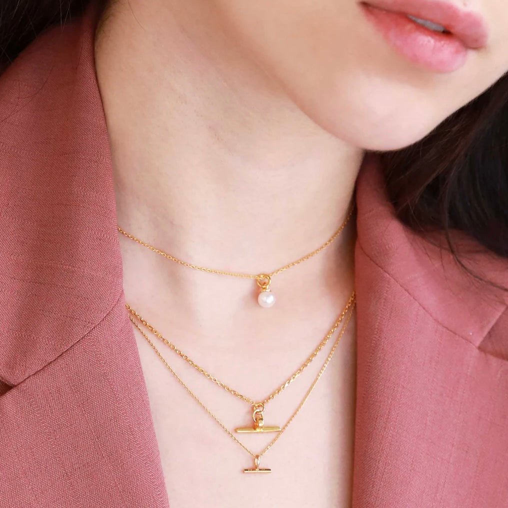 Linda Tahija - Cleo Pearl Necklace - The Flower Crate