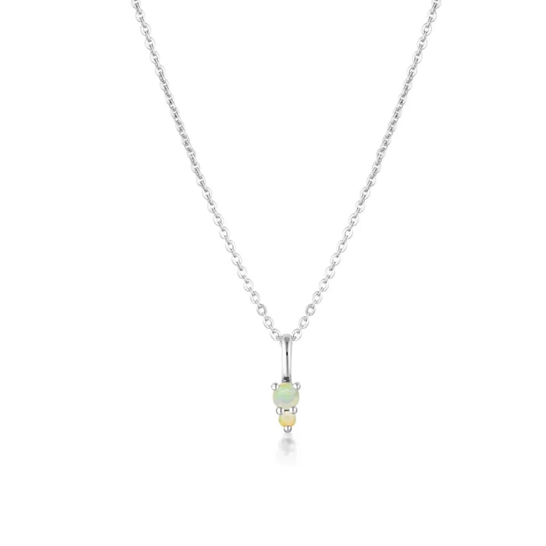Linda Tahija - Opal Binary Necklace - The Flower Crate