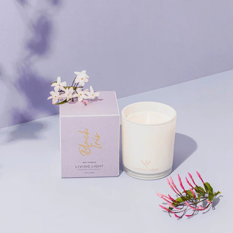 Living Light - Mini Soy Candle - The Flower Crate