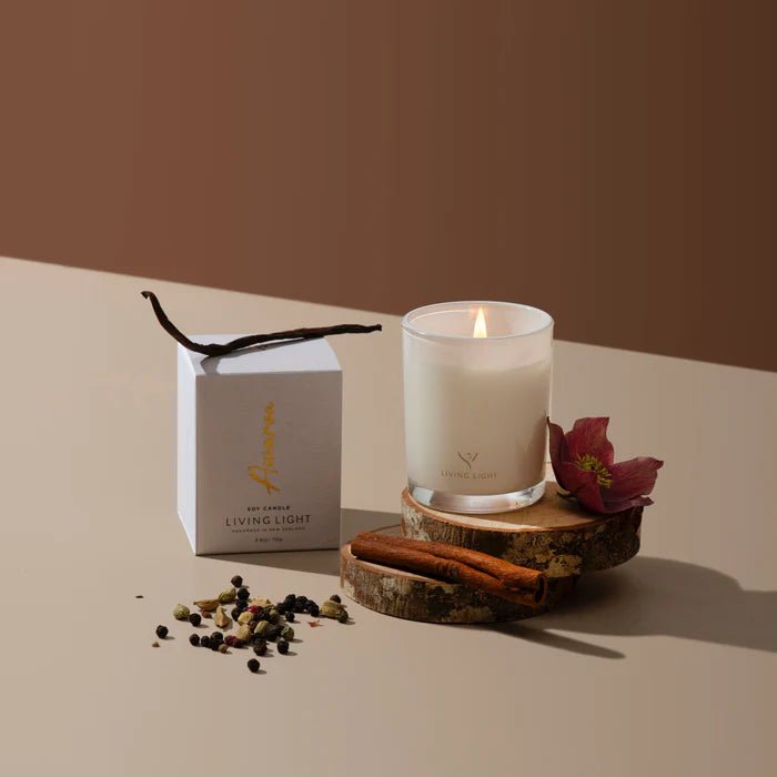 Living Light - Mini Soy Candle - The Flower Crate