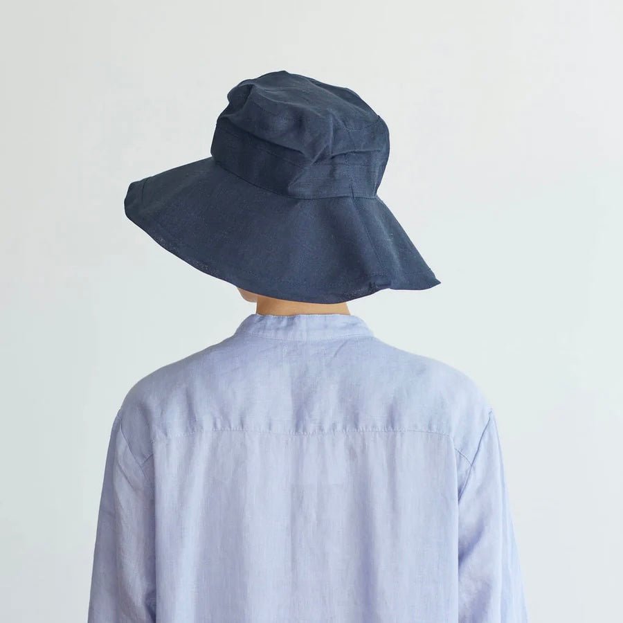 Loge Linen Hat - Fog Linen - The Flower Crate