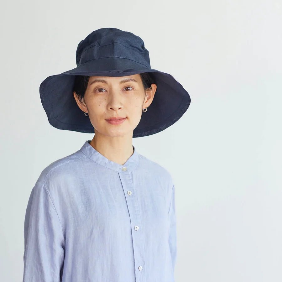 Loge Linen Hat - Fog Linen - The Flower Crate