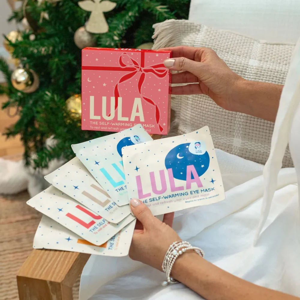 Lula - Self Warming Eye Masks, Christmas Gift Set - The Flower Crate