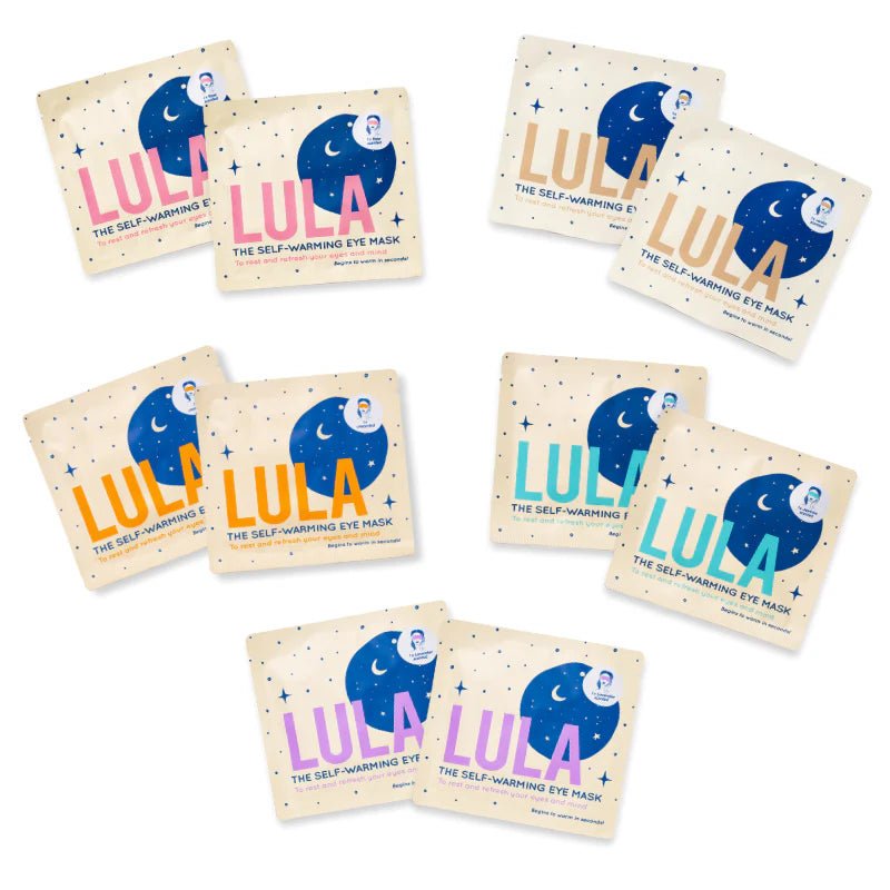 Lula - Self Warming Eye Masks, Mixed box of 10 - The Flower Crate