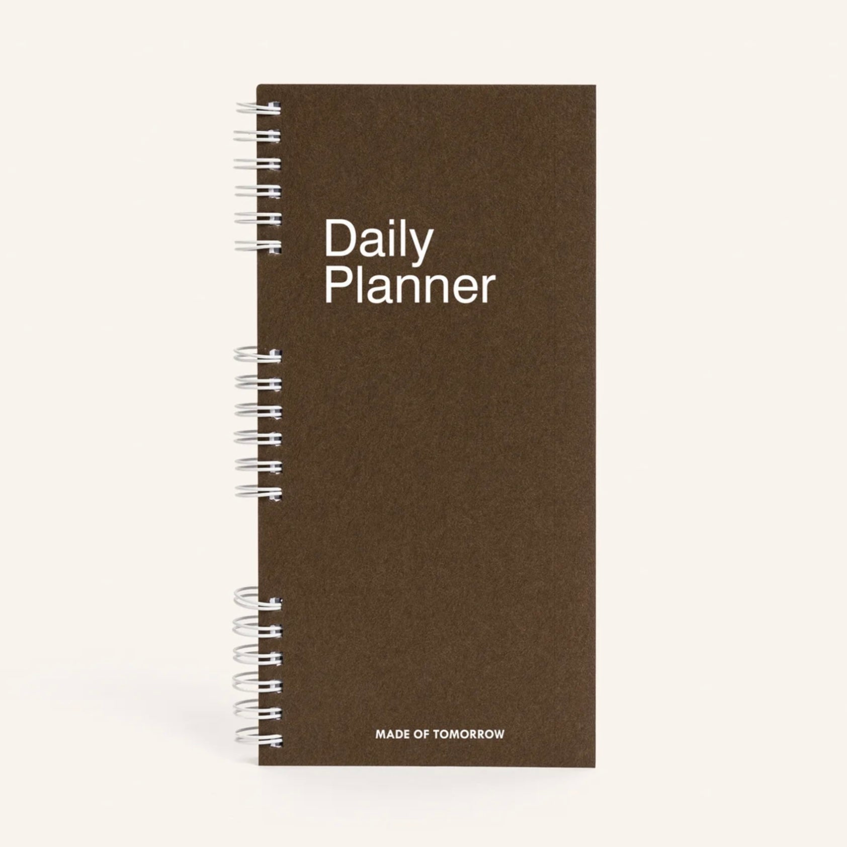 Made of Tomorrow - Daily Planner, Umber - The Flower Crate