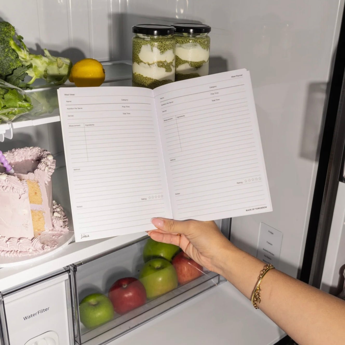 Made of Tomorrow - Sidekick Journal, Meal Planner - The Flower Crate
