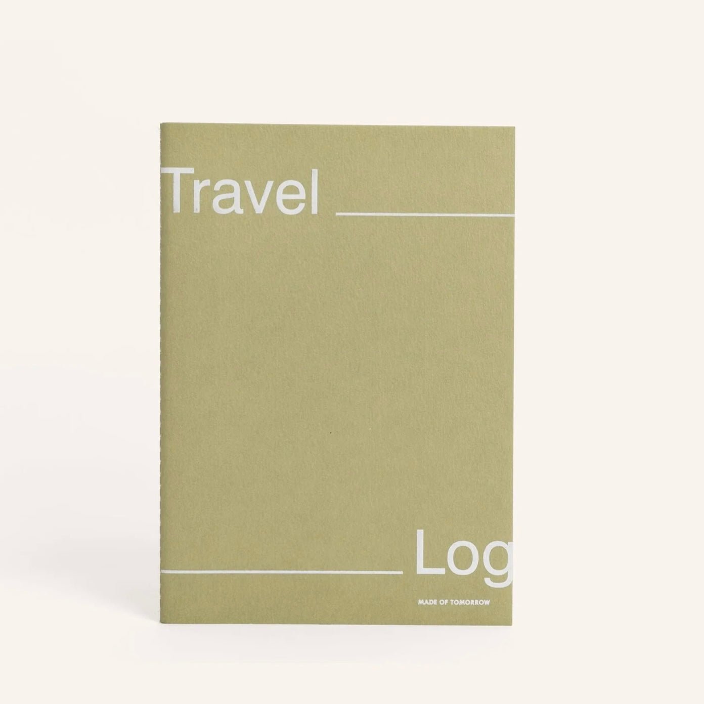 Made of Tomorrow - Sidekick Journal, Travel Log - The Flower Crate