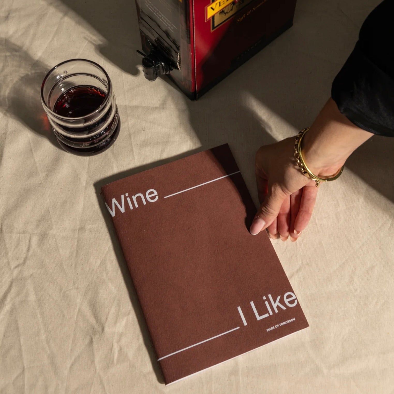 Made of Tomorrow - Sidekick Journal, Wine I Like - The Flower Crate