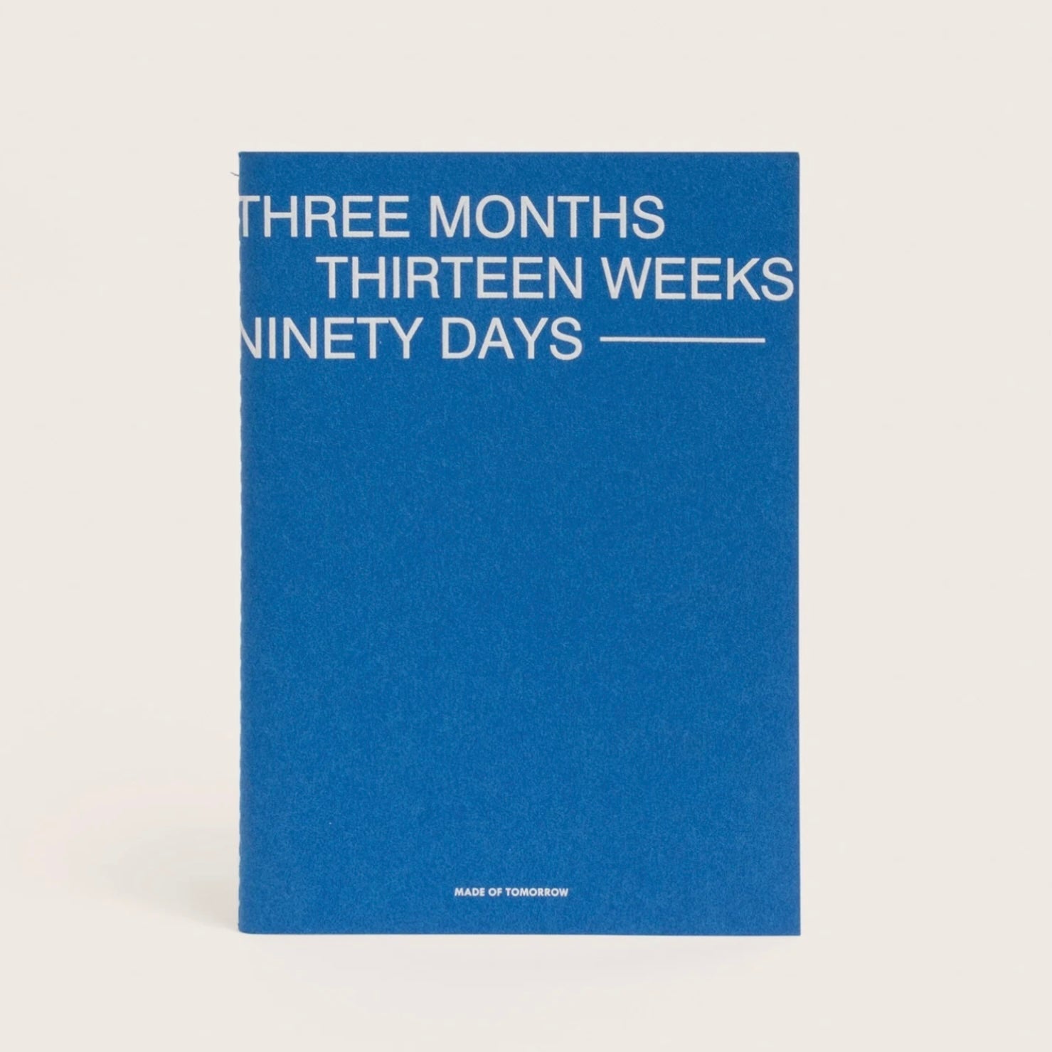 Made of Tomorrow - Three Monthly Planner, Azure - The Flower Crate