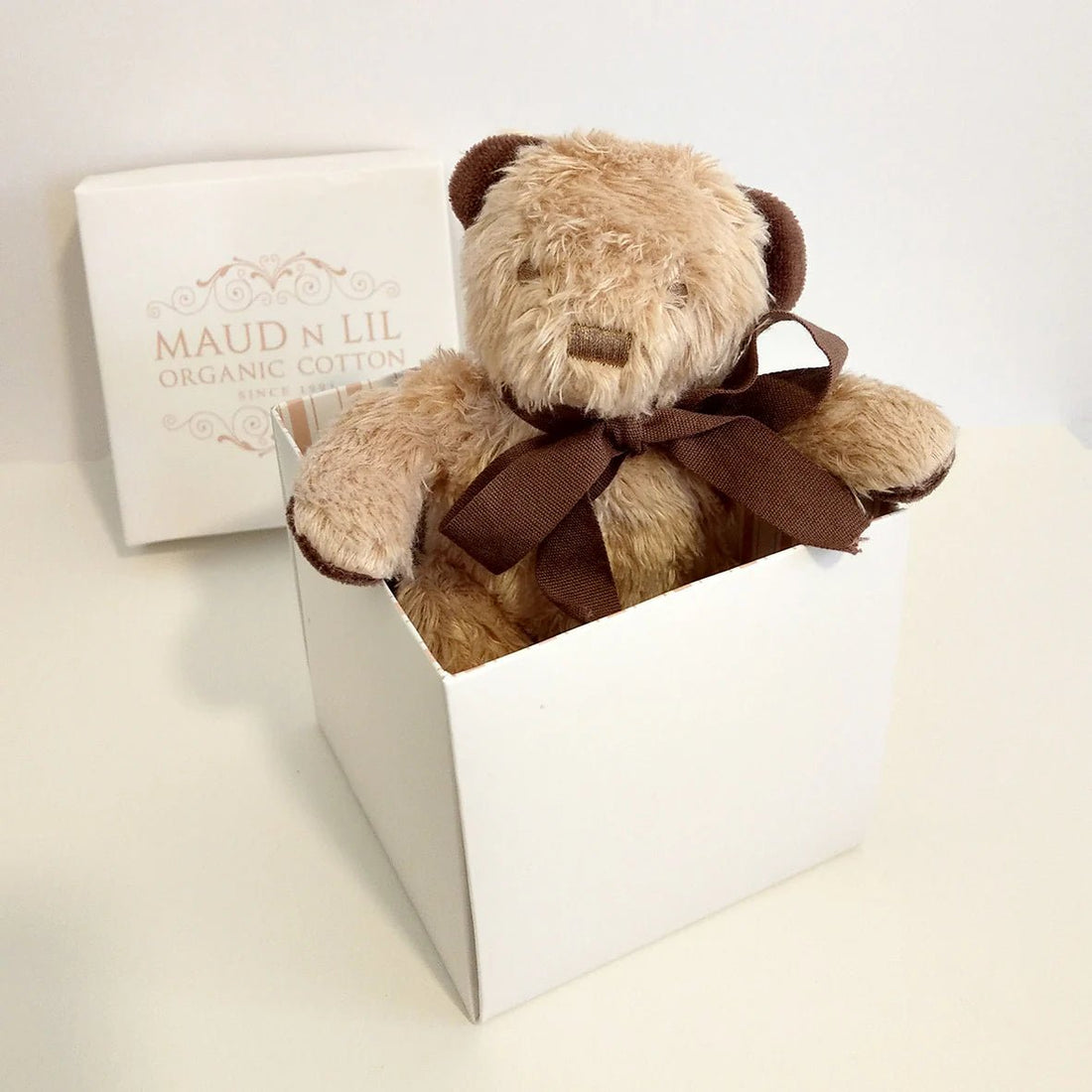 Maud N Lil - Mini Cubby Teddy Bear - The Flower Crate