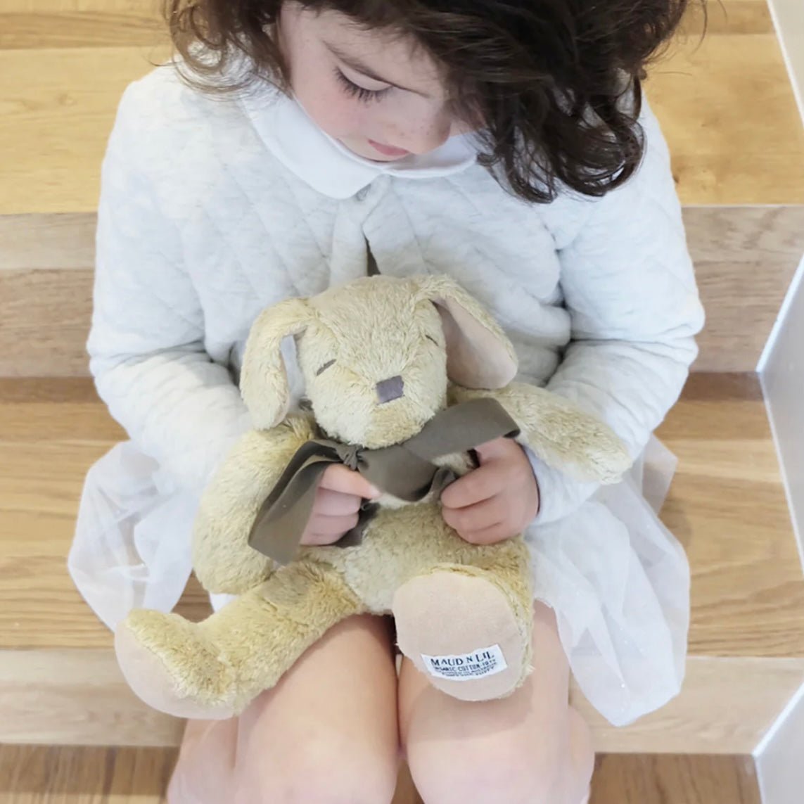 Maud N Lil - Organic Floppy Paws the Puppy - The Flower Crate