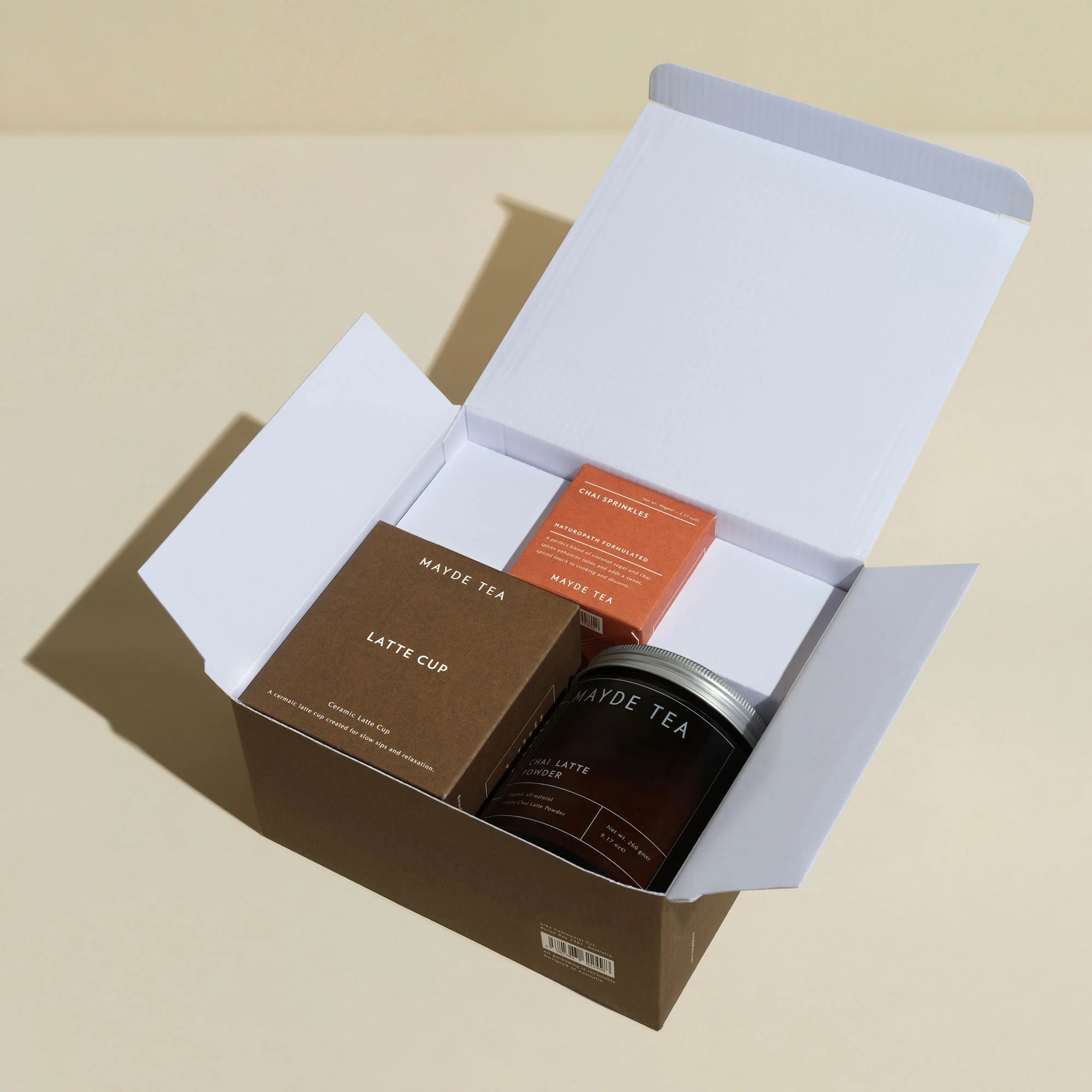 Mayde Tea - Chai Latte Kit - The Flower Crate