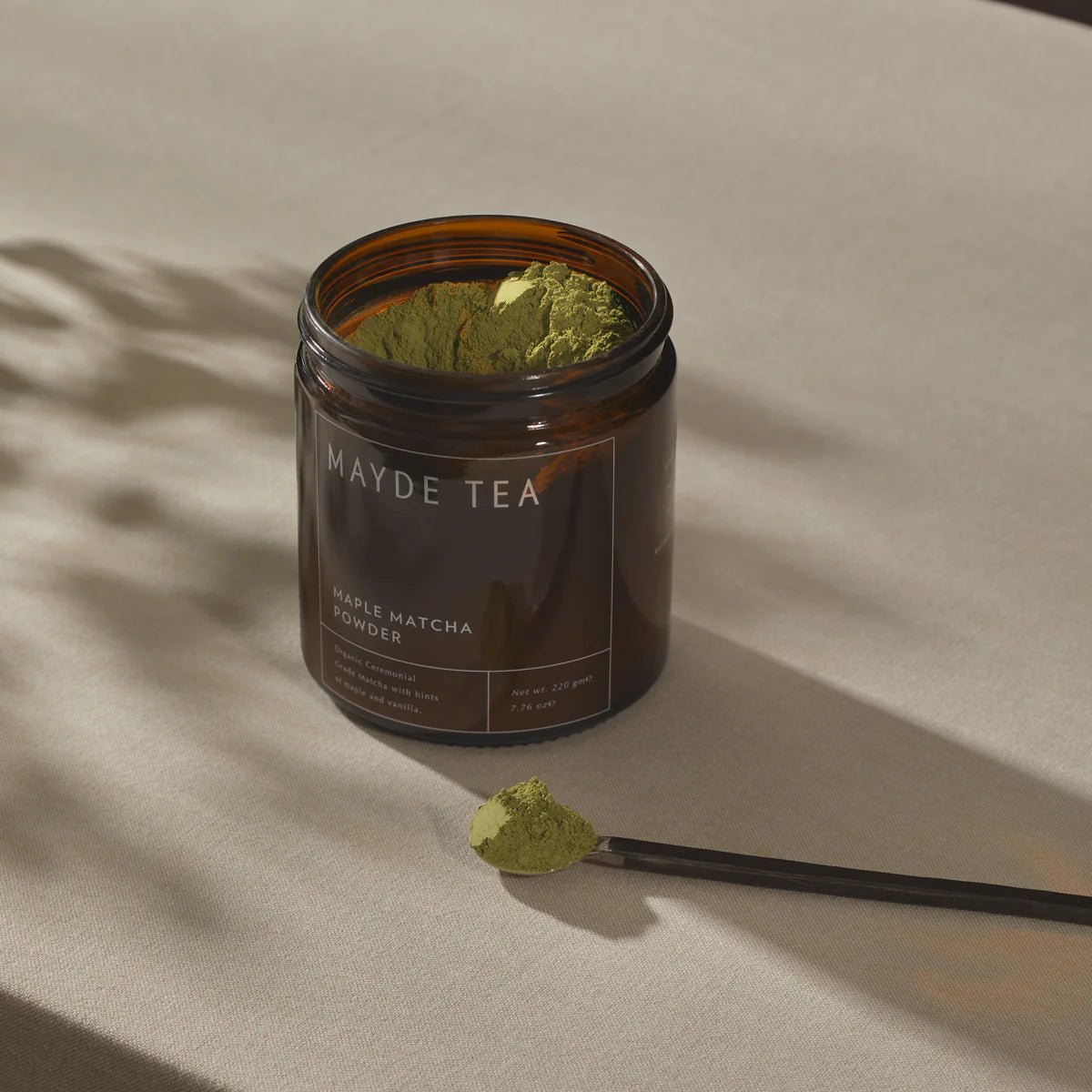 Mayde Tea - Maple Matcha Powder - The Flower Crate