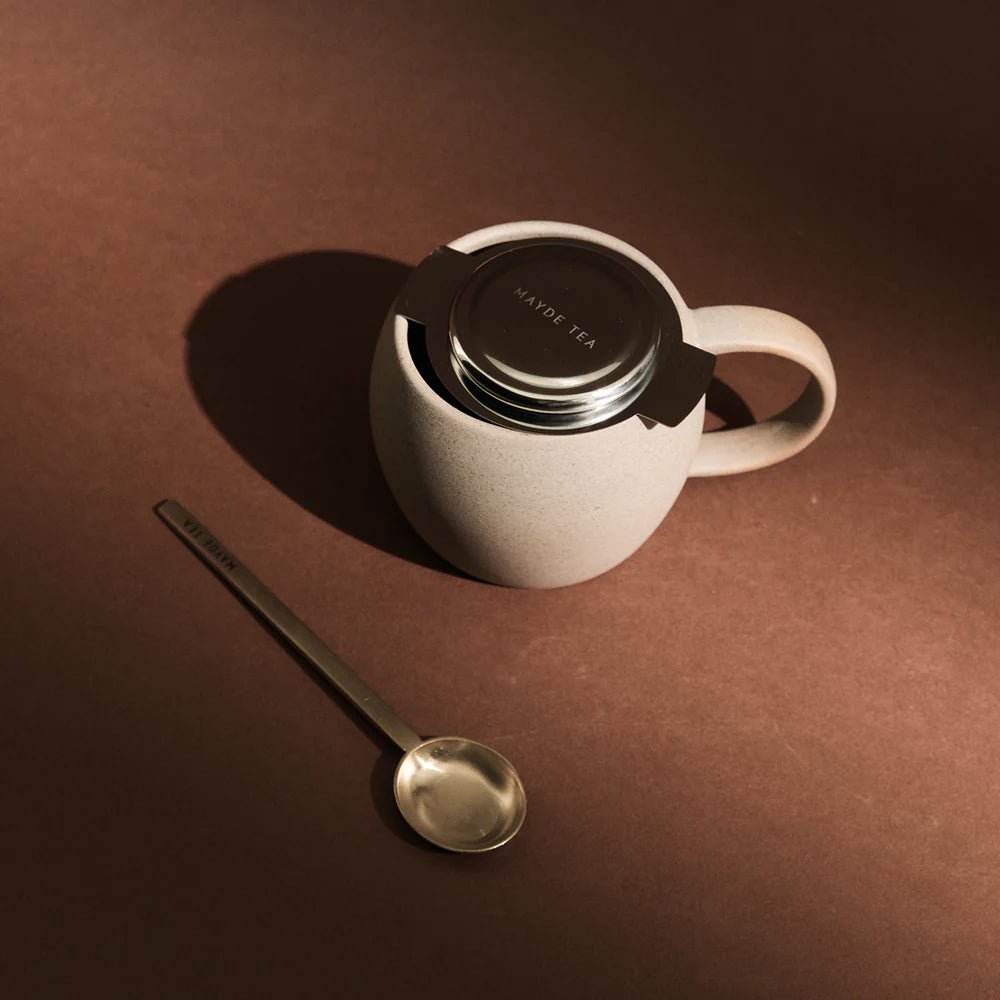 Mayde Tea - Stainless Steel Infuser - The Flower Crate