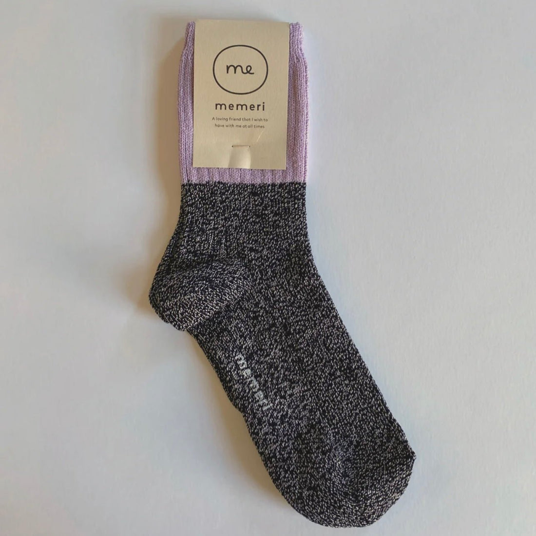 Memeri - Silk Ribbed Socks - The Flower Crate
