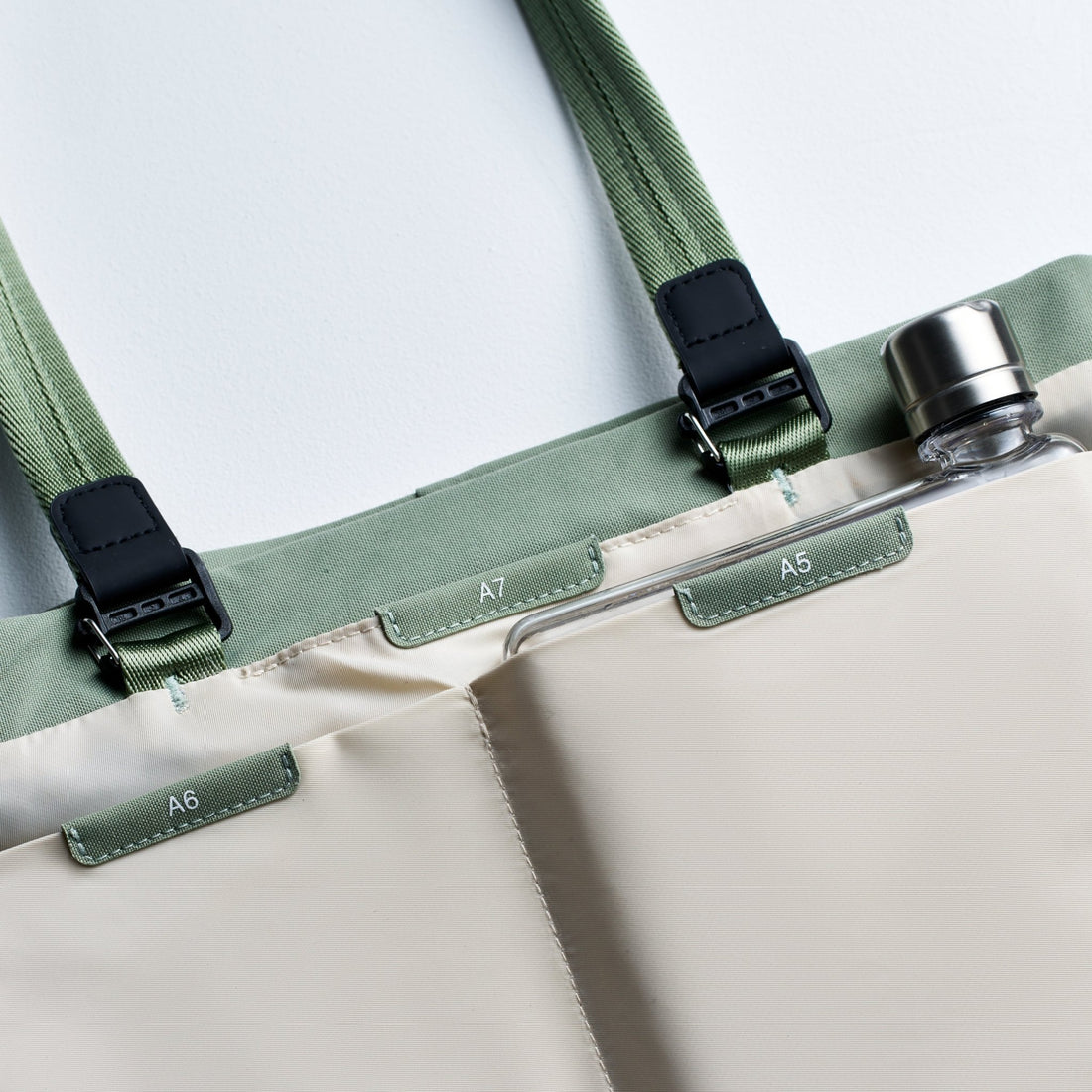 Memobottle - A3 Daily Tote, Eucalypt - The Flower Crate