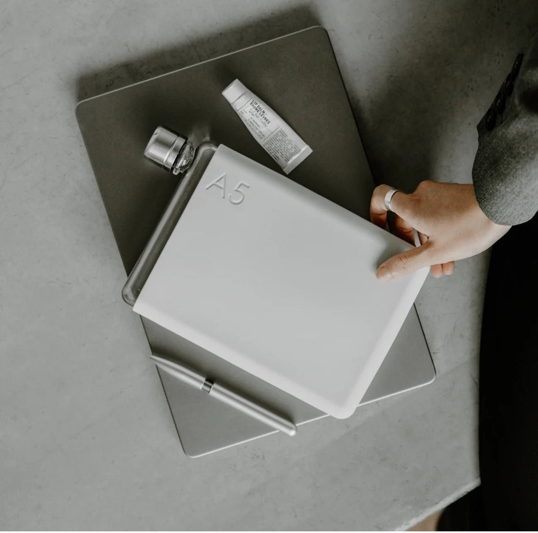 Memobottle - A5 Bundle, Cool Grey - The Flower Crate
