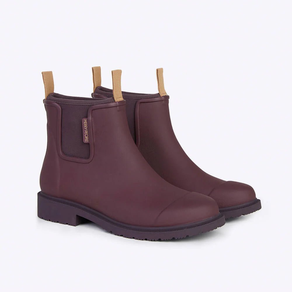 Merry People Bobbi Boot - Dark Cherry - The Flower Crate