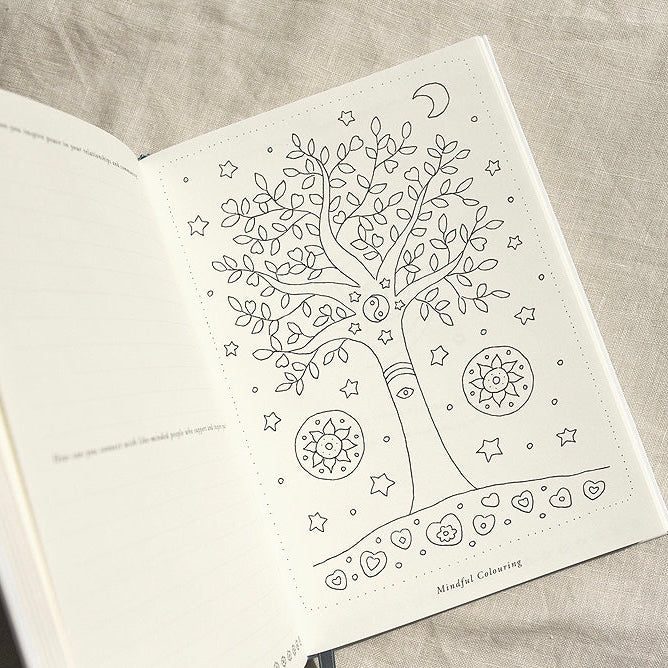 Musings From The Moon - Unravel, A Guided Self - Reflection Journal - The Flower Crate