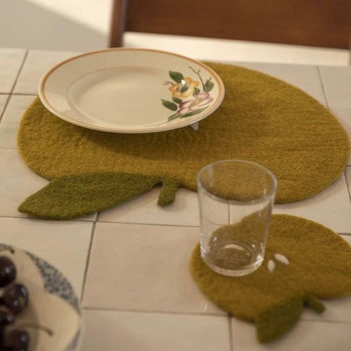 Muskhane - Apple Pastille Placemat - The Flower Crate