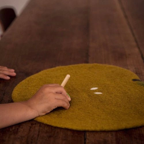 Muskhane - Apple Pastille Placemat - The Flower Crate