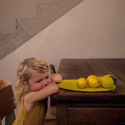 Muskhane - Lemon Pastille Placemat - The Flower Crate