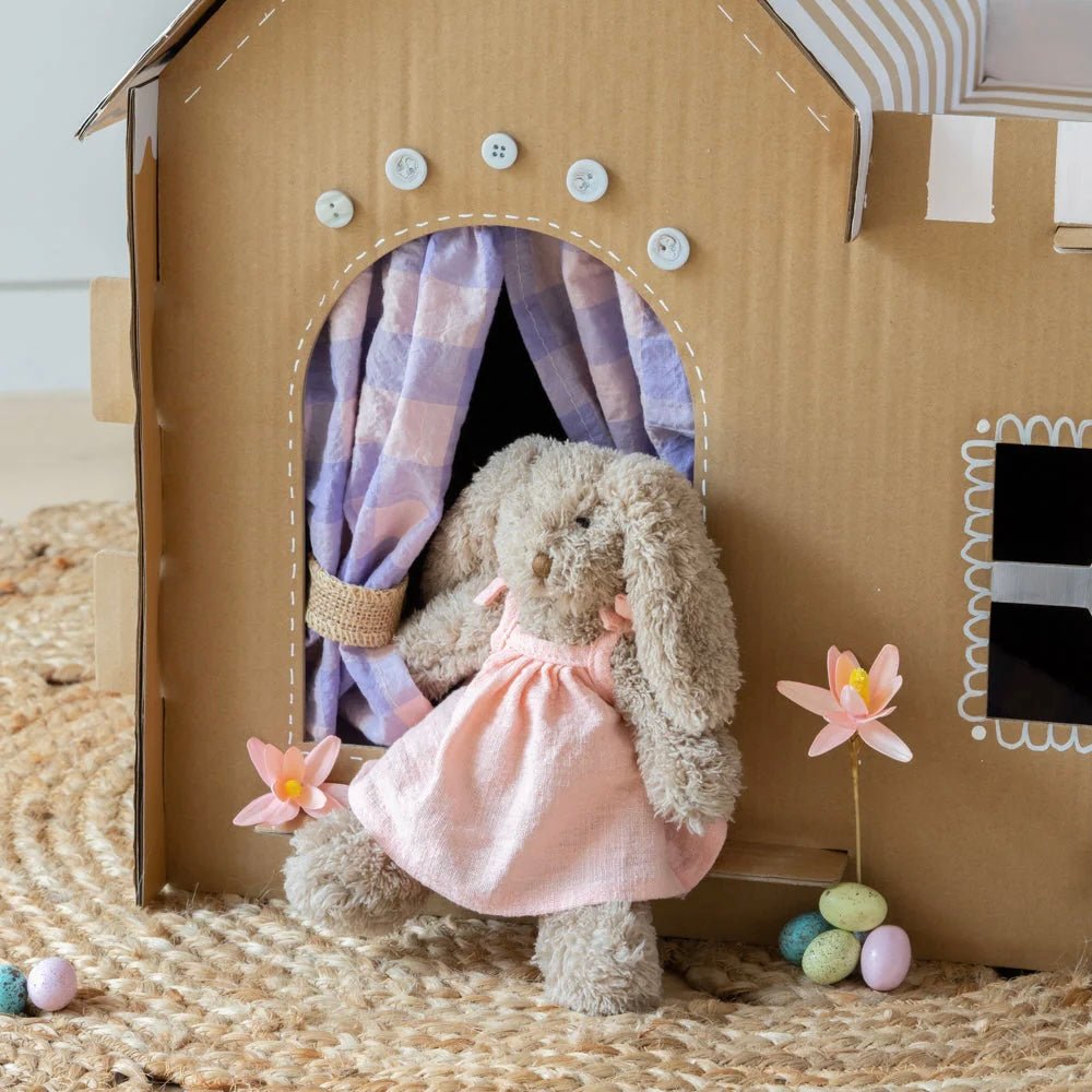 Nana Huchy - Baby Honey Bunny, Light Pink Dress - The Flower Crate