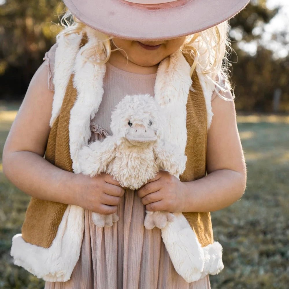 Nana Huchy - Mini Bill The Duck Rattle - The Flower Crate