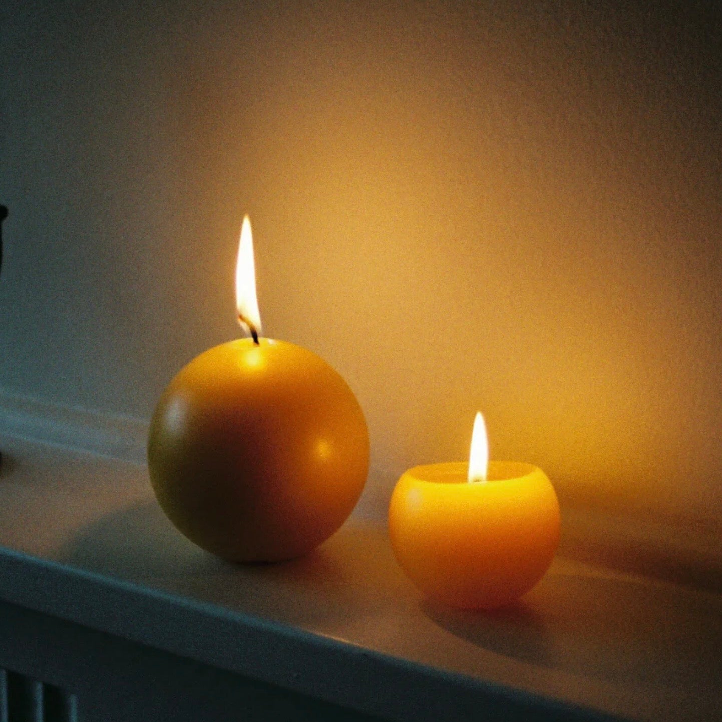 National Candles - Beeswax Orb - The Flower Crate