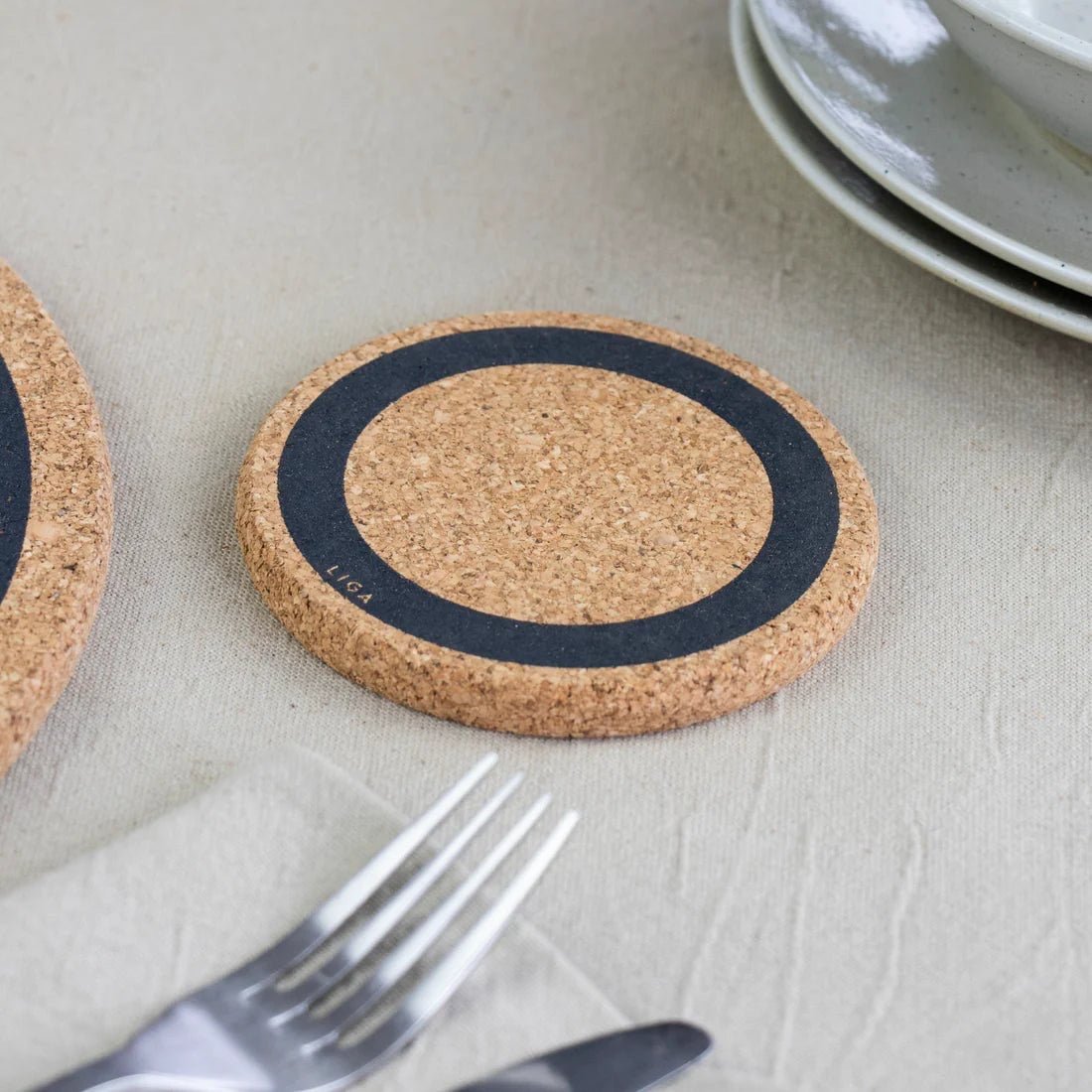 Natural Cork Coasters - Earth - The Flower Crate