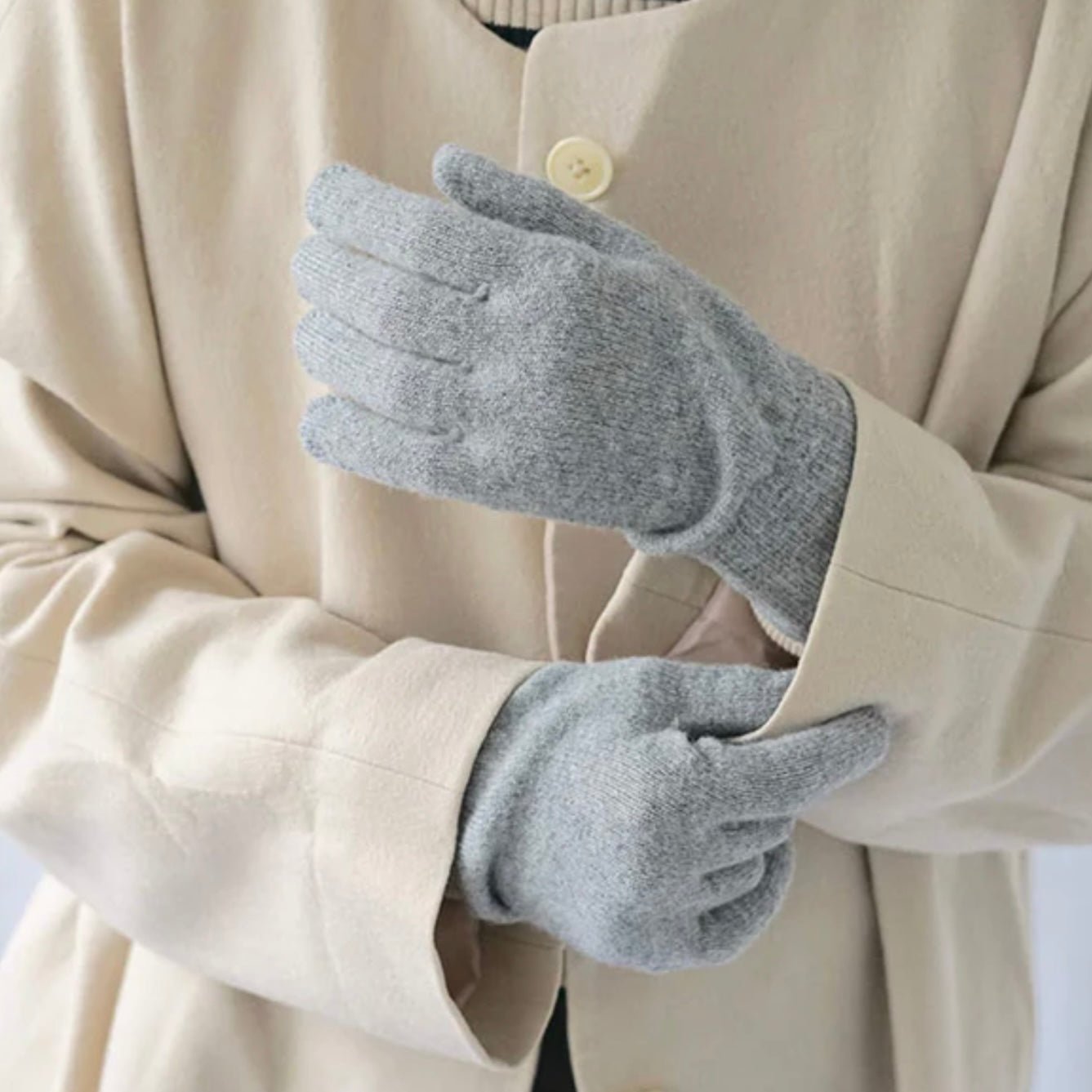 Nishiguchi Kutsushita Gloves - Merino Gloves Teni - The Flower Crate